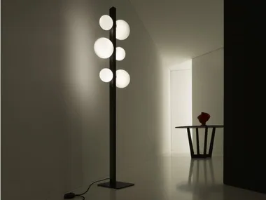 ICS - LED aluminium floor lamp by Vesoi