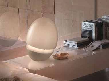 JO LT - Contemporary style glass bedside lamp by Vetreria Vistosi