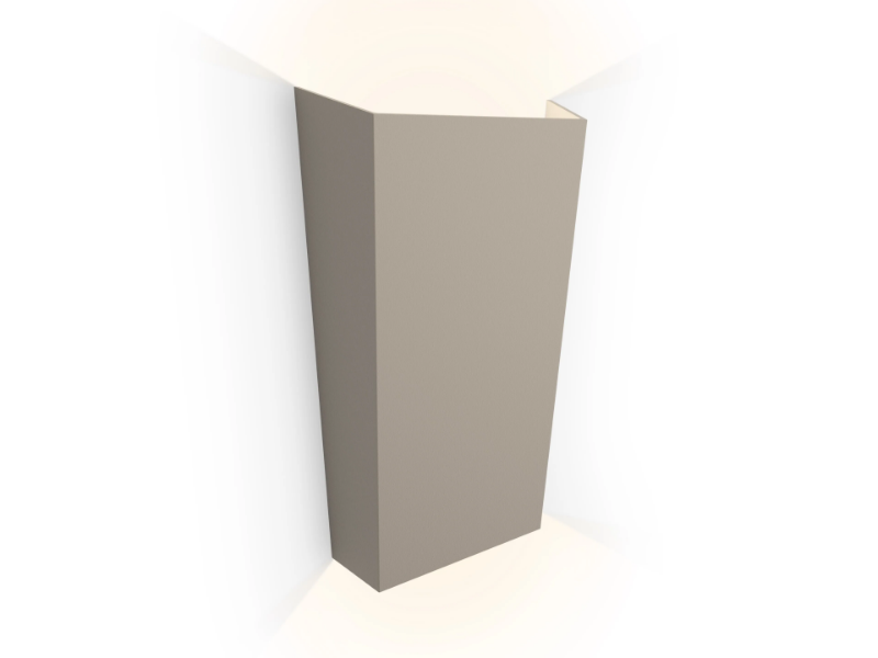 BREAK PLUS - Aluminium outdoor wall lamp by Vibia