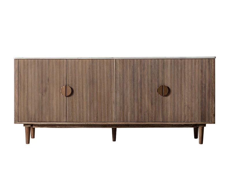ZERF - Mango sideboard with doors by Vical Home