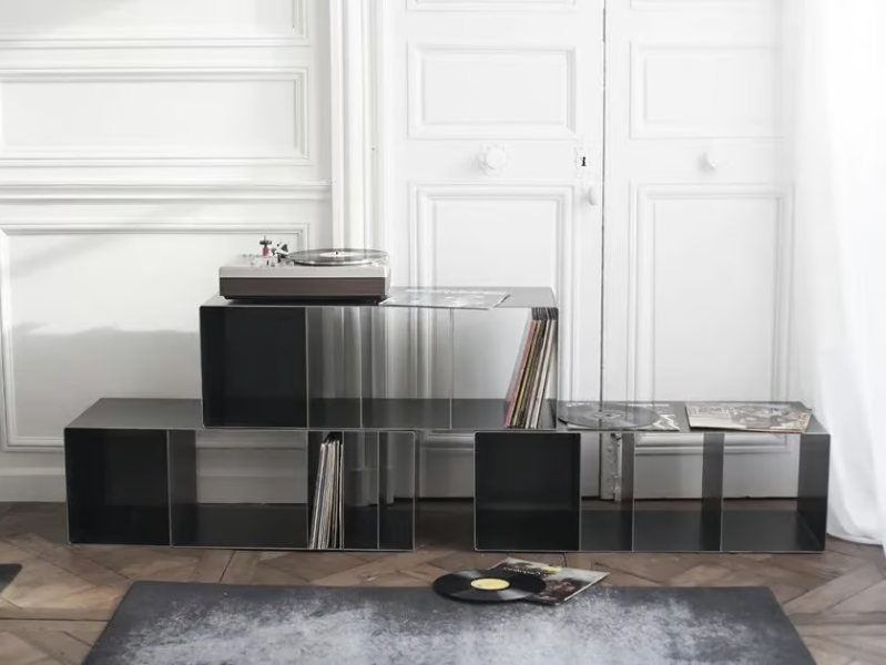 QUATTRO VINYL - Design vinyl record storage by VIDAME EDITIONS