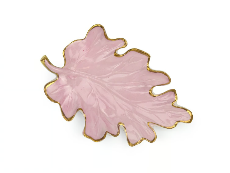 OAK LEAF - Porcelain pin tray by VILLARI