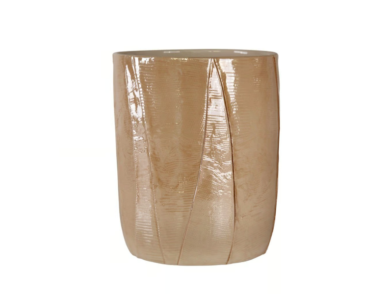 PORTOFINO - Porcelain bathroom waste bin by VILLARI