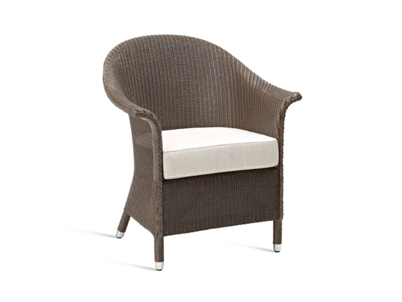 VICTOR XL - Lloyd loom chair with armrests by Vincent Sheppard