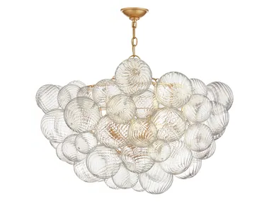 TALIA - Glass chandelier by Visual Comfort Europe