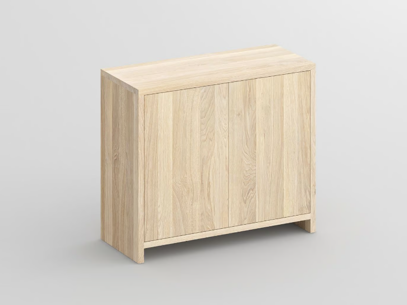 MENA - Solid wood highboard with doors by Vitamin Design