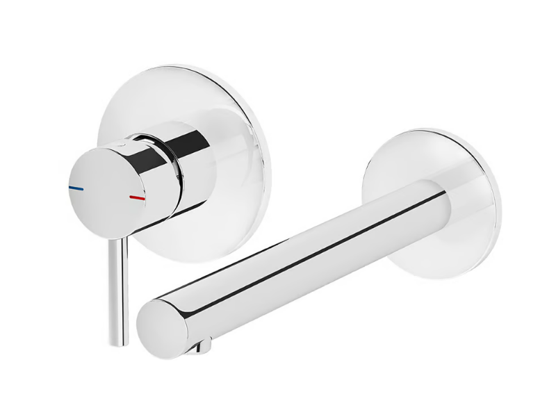 ORIGIN - 2 hole wall-mounted single handle washbasin mixer by VitrA Bathrooms