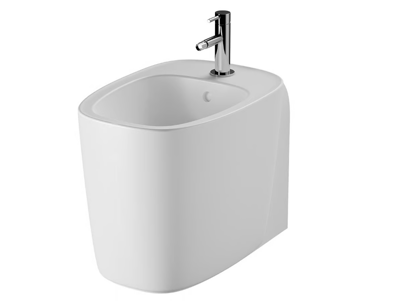 PLURAL - Floor mounted ceramic bidet by VitrA Bathrooms