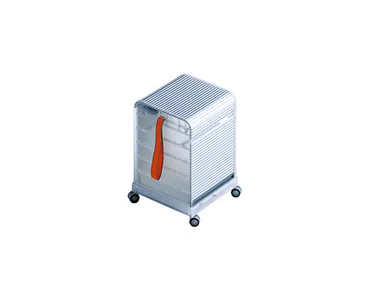 FOLLOW ME - Plastic office drawer unit with castors by Vitra