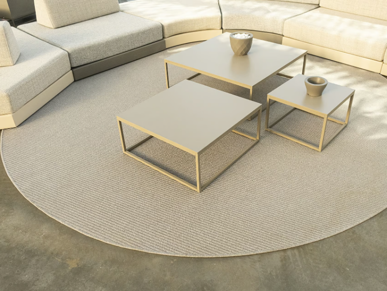 Round rug - Round recycled plastic outdoor rugs by VONDOM