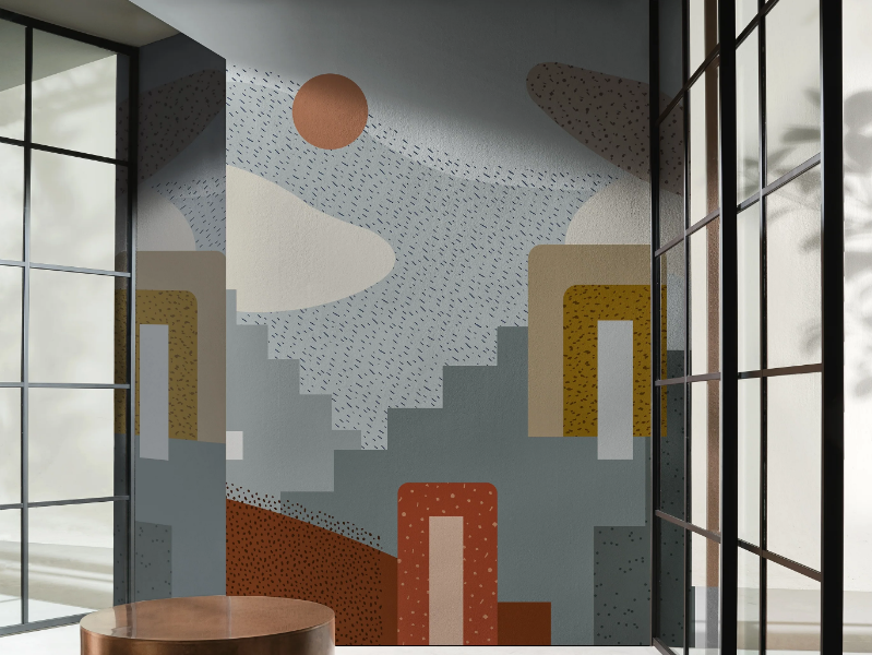 SOMEWHERE - Panoramic wallpaper by Wall&decò