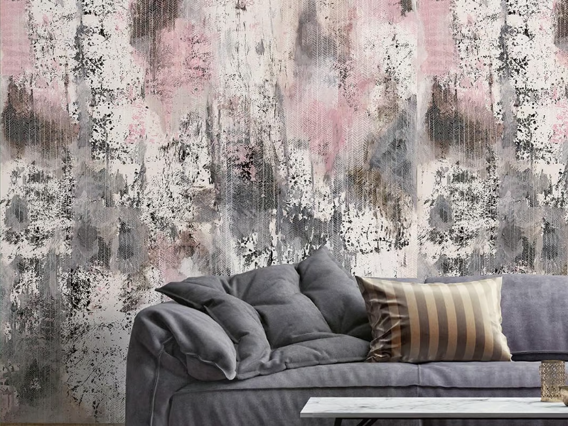 AFFRESCO - Multicolor wallpaper, eco-friendly, PVC free and washable by WallPepper®/Group
