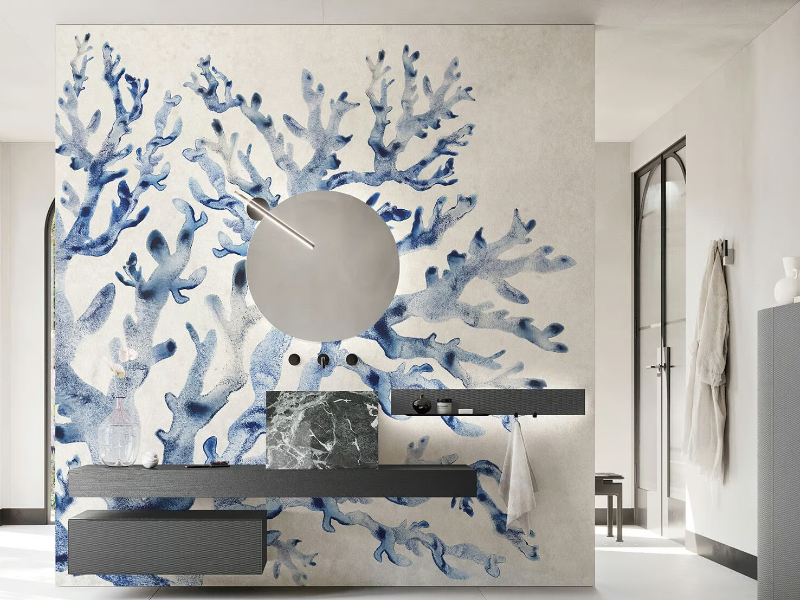 CORAL TREE - PVC free, eco-friendly, washable wallpaper by WallPepper®/Group