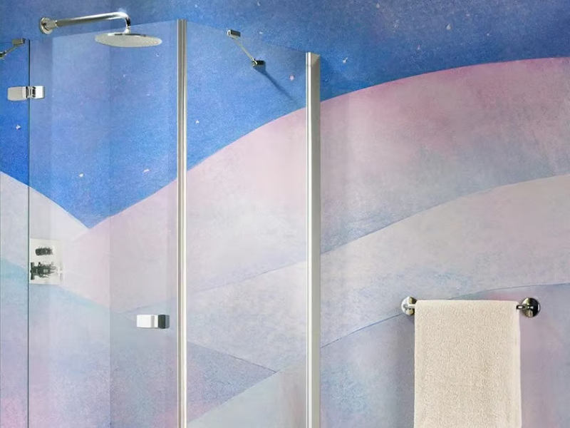 FARAWAY HILLS - Multicolor wallpaper, eco-friendly, PVC free and washable by WallPepper®/Group