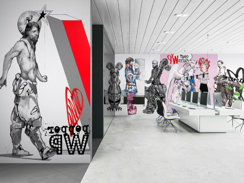 FOREVER YOUNG - PVC free, eco-friendly, washable wallpaper by WallPepper®/Group