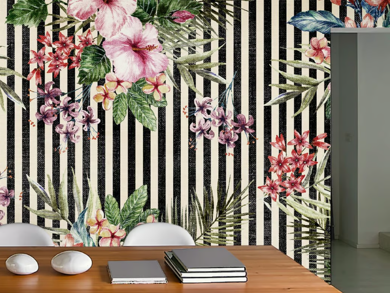 TIPICAL TROPICAL - Ecological washable PVC free wallpaper by WallPepper®/Group