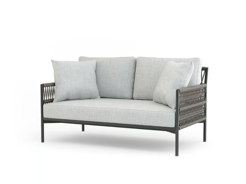 LONGSHORE - 2 seater aluminium garden sofa by Walters