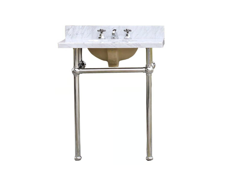 JORDAN - Console sink with integrated washbasin by WatermarkFixtures
