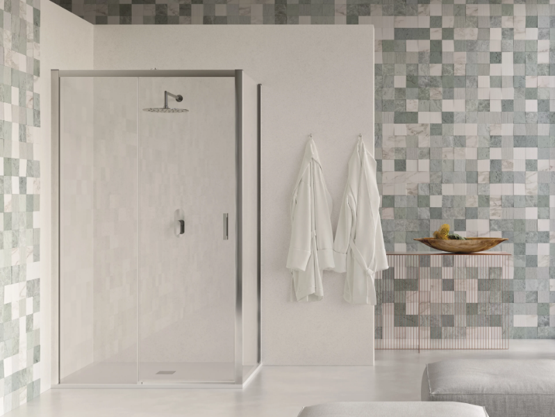HELIOS - Shower cabin with sliding door by WEISS-STERN