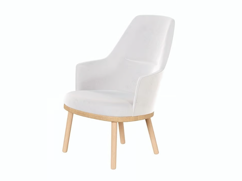 SARTOR - Upholstered fabric easy chair by Wewood