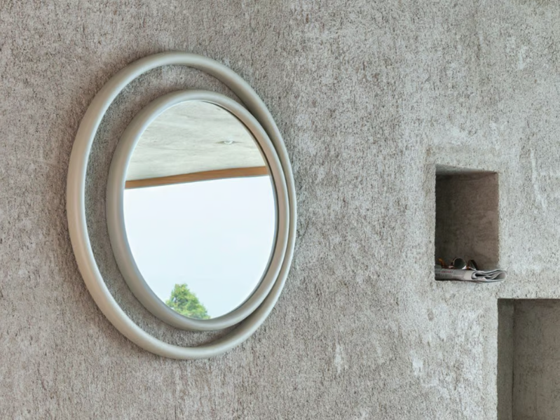 EYESHINE MIRRORS - Wall-mounted framed solid wood mirror by Wiener GTV Design