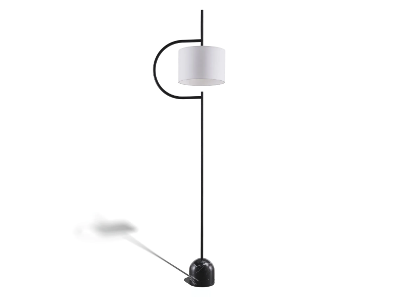 DETOUR - LED floor lamp with dimmer by Wittmann