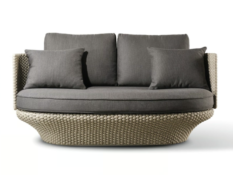 PARADISE BIRD OUTDOOR - Fabric garden sofa by Wittmann