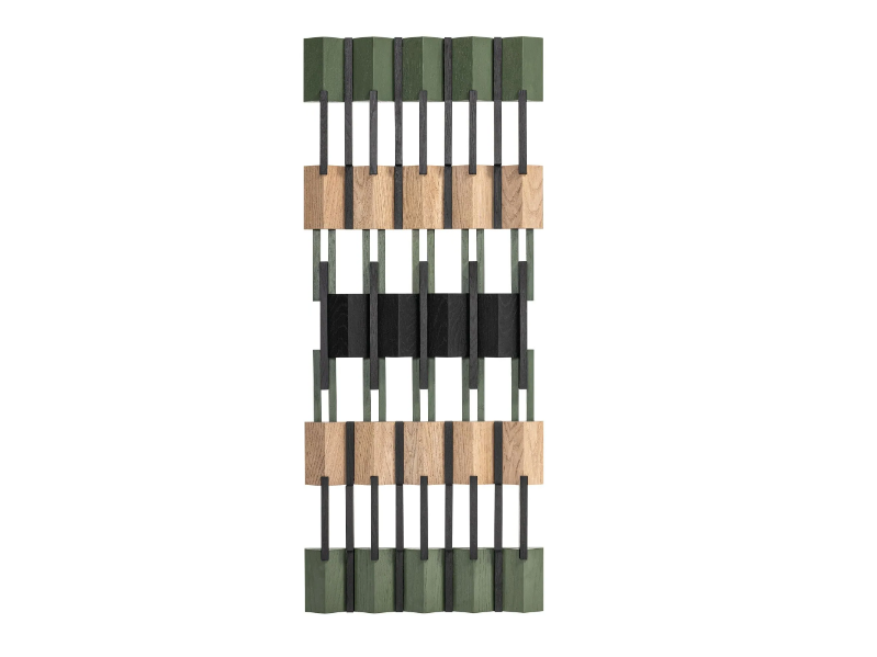 WEDGED - Wooden wall decor item by Woak