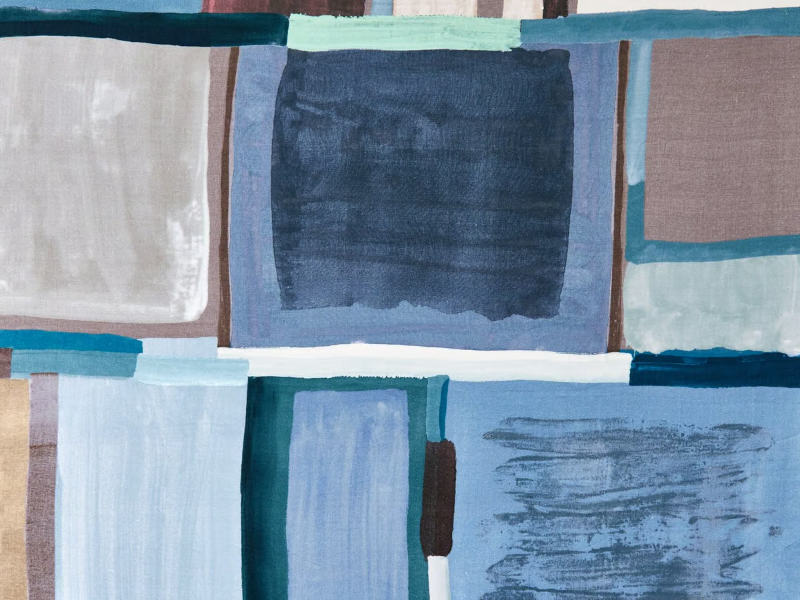 COLOUR STUDY - Linen fabric for curtains by Zimmer + Rohde