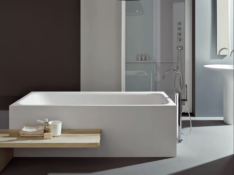 MORPHING - Cristalplant® bathtub by ZUCCHETTI