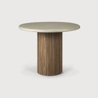 Roller Max outdoor dining table - Light Grey - 90 x 90 x 76 cm (10111215)