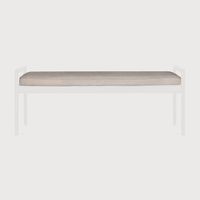 Jack bench cushion - Ivory - 147 x 37 x 11 cm (10121077)