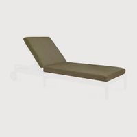 Jack outdoor adjustable lounger cushion - Green - 200 x 65 x 8 cm (10121289)