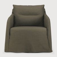 Weave lounge chair - Green - 80 x 87 x 75 cm (10121411)