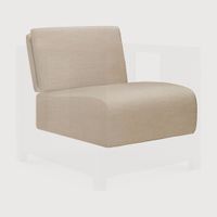 Roan lounge chair cushion set - Flax - 52 x 58 x 30 cm (10121761)