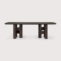 Flow dining table - Rose brown - 250 x 113 x 76 cm (10135094)