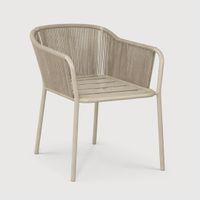 Capitan outdoor dining chair frame - Sand - 59 x 64 x 75 cm (10160211)