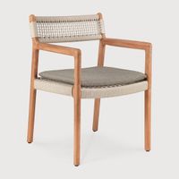 Jack Woven outdoor dining chair - Natural - 56 x 60 x 81 cm (10S10340)