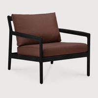 Jack outdoor lounge chair - Black, Burgundy - 76 x 90 x 74 cm (10S10432)