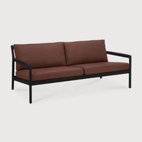 Jack outdoor sofa - Black, Burgundy - 180 x 90 x 74 cm (10S10436)
