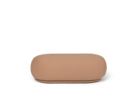 Rico Ottoman - Grain - Dusty Rose