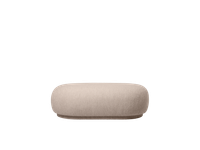 Rico Ottoman - Soft Bouclé - Natural
