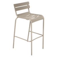 Luxembourg Stacking Bar Chair, outdoor metal stacking bar Chair