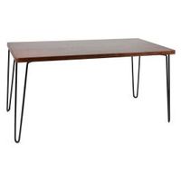 Brunel Dining Table Dark Wood