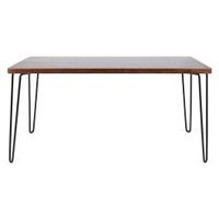 Brunel Dining Table Dark Wood