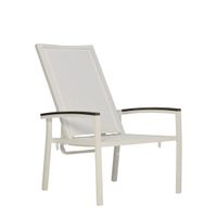 DUO STACKABLE MESH RECLINING LOUNGE CHAIR
