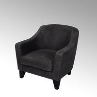 Ernest Cocktail chair with white cushion