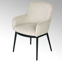 Felix armchair with piping