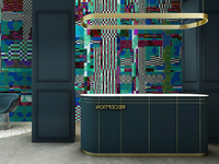 MIRAGE - Geometric washable nonwoven wallpaper _ Architects Paper