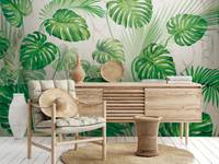 MONSTERA I - Digital printing vinyl wallpaper _ Architects Paper